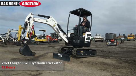 2021 Cougar CG20 Hydraulic Excavator 